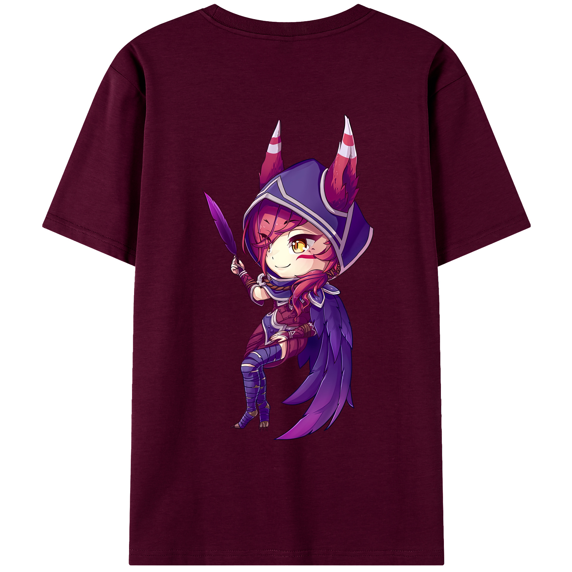 リーグ・オブ・レジェンド League of Legends LOL レディース半袖Tシャツ(バックプリント)
